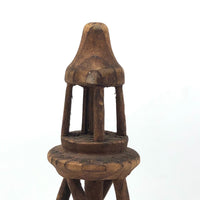 Fantastic Finely Carved Architectural Antique Whimsy Tower