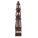 Fantastic Finely Carved Architectural Antique Whimsy Tower