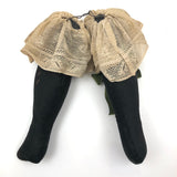 Most Unusual Victorian Sawdust-Stuffed Large Ladies Legs Pin Cushion