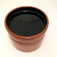 Burmese Cinnabar Lacquer Betel Box with Two Interior Trays