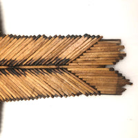 Old Tramp Art Matchstick Cross