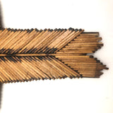 Old Tramp Art Matchstick Cross