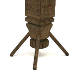 SOLD 1895 Gold Painted Carved Whimsy with Letters, Numbers and More, On Stilts!