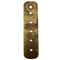 Cool Old Brass Button Polishing Guard (or Excellent Stencil)
