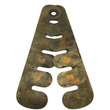 Cool Old Brass Button Polishing Guard (or Excellent Stencil)
