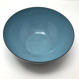 Catherineholm Blue on Blue 8 Inch Enamelware Lotus Bowl