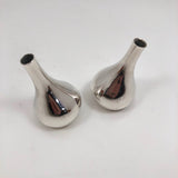 Jens Quistgaard for Dansk Designs Silverplate "Onion" Candleholders - A Pair