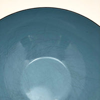 Catherineholm Blue on Blue 8 Inch Enamelware Lotus Bowl