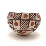 Antique Isleta Pueblo Native Pottery Bowl
