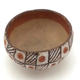 Antique Isleta Pueblo Native Pottery Bowl
