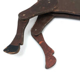 Hand-painted Old Jointed Wooden Horse