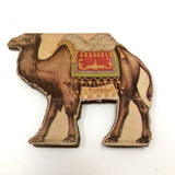 Antique Swiss Boxed Set of Double-Sided Color Litho Standup Animals