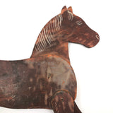 Hand-painted Old Jointed Wooden Horse