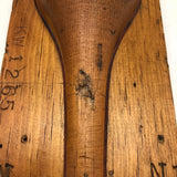 Old Wooden Long Neck Bottle Mold