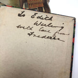 Antique Swiss Boxed Set of Double-Sided Color Litho Standup Animals