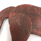 Hand-painted Old Jointed Wooden Horse