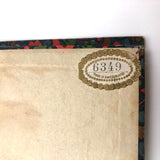 Antique Swiss Boxed Set of Double-Sided Color Litho Standup Animals