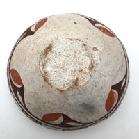 Antique Isleta Pueblo Native Pottery Bowl