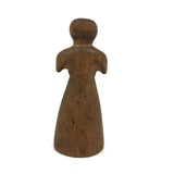 Beautiful Early Wooden Doll from Salamanca, New York