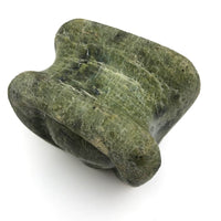 Wonderful Inuit Carved Stone Janus Faced Sculpture
