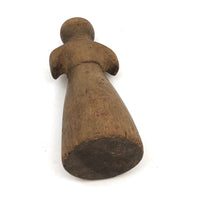 Beautiful Early Wooden Doll from Salamanca, New York