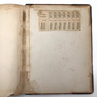 Antique Hospital Pharmacist's Notebook with Many Remedy Recipes!
