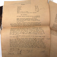 Antique Hospital Pharmacist's Notebook with Many Remedy Recipes!