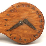 Great Old Handmade Double Dial Wooden Score Keeper