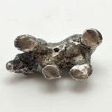 Cast Silver Polar Bear