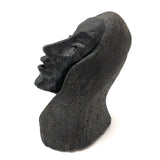 1965 Signed Hand-Sculpted Stoneware Head