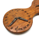 Great Old Handmade Double Dial Wooden Score Keeper