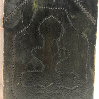 Book Shaped Old Carved Spruce Gum Box