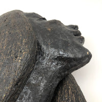 1965 Signed Hand-Sculpted Stoneware Head