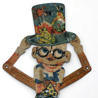 Distler, Germany 1920s Tin Litho Harold Lloyd Scissor Toy