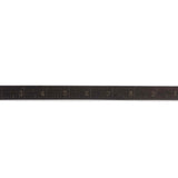 Beautiful Treen Ruler with Inlaid Brass Pins