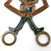 Distler, Germany 1920s Tin Litho Harold Lloyd Scissor Toy
