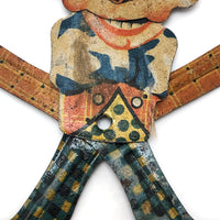 Distler, Germany 1920s Tin Litho Harold Lloyd Scissor Toy
