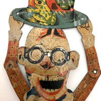 Distler, Germany 1920s Tin Litho Harold Lloyd Scissor Toy