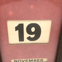 Handsome Old Scrolling Perpetual Calendar