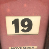 Handsome Old Scrolling Perpetual Calendar