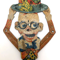 Distler, Germany 1920s Tin Litho Harold Lloyd Scissor Toy