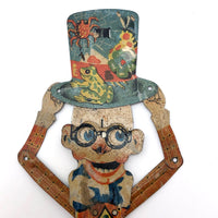 Distler, Germany 1920s Tin Litho Harold Lloyd Scissor Toy