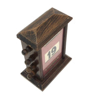 Handsome Old Scrolling Perpetual Calendar