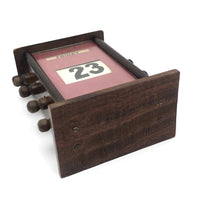 Handsome Old Scrolling Perpetual Calendar