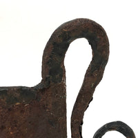Arts & Crafts Era Hand-forged Iron Horse Boot Scraper