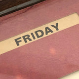 Handsome Old Scrolling Perpetual Calendar
