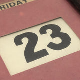 Handsome Old Scrolling Perpetual Calendar