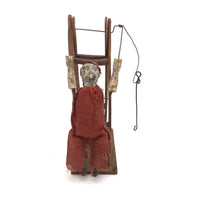 Old, Battered, Beautiful Monkey Acrobat Toy