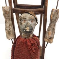 Old, Battered, Beautiful Monkey Acrobat Toy