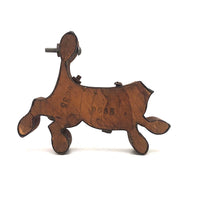 Headless Dog Old Industrial Die-Cut Toy Mold